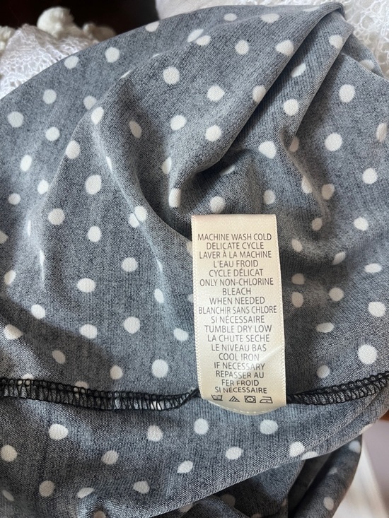 Max Studio Black and White Polka Dot Sleeveless Jumpsuit - Picture 8 of 8